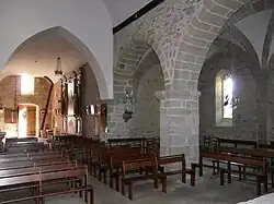 L'intérieur.