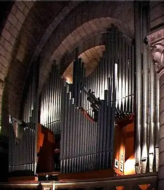 Les grandes orgues Boisseau de la cathédrale de Monaco.