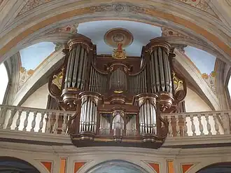 L'orgue.