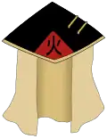 Représentation du chapeau du Hokage dans le manga
