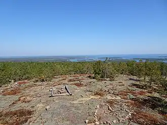 Vue depuis le sommet.