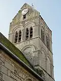 Clocher, vue depuis le nord-est.