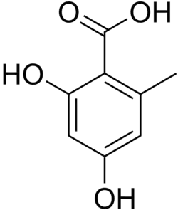 Image illustrative de l’article Acide orsellinique