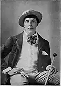 Oscar Wilde à New York, 1883, par Napoléon Sarony.