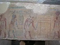 Relief et cartouche d'Osorkon&nbsp;II