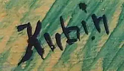 signature d'Othon Coubine