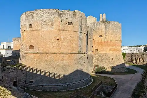 Le château en fin d'après-midi.