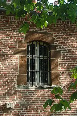 La fenêtre de la sacristie.