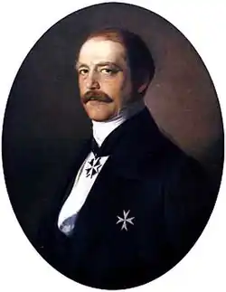 Portrait de Bismarck ministre-président