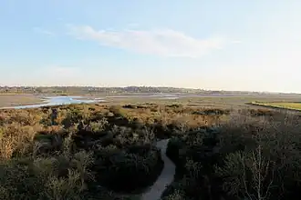 Baie de l'Orne depuis la pointe du Siège