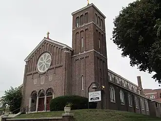 Église Notre-Dame-de-Lourdes de Providence, fondée pour la communauté franco-canadienne