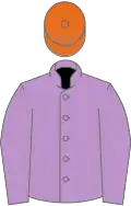 Mauve, orange cap