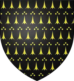 (Herald.Angl.)De péan plain (sable + or).