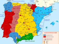 La Reconquista de 1350 à 1369.