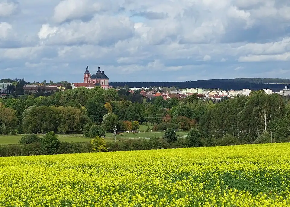 Přeštice : vue générale.