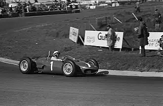 Ferrari 156, championne du monde des constructeurs du championnat du monde de Formule 1 1961.