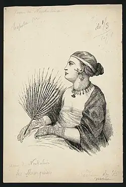 Femme de Nuku Hiva, îles Marquises (1894?)