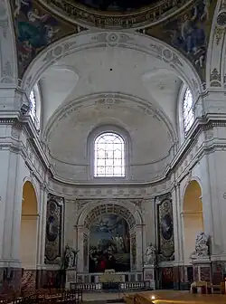 Transept, aile ouest.