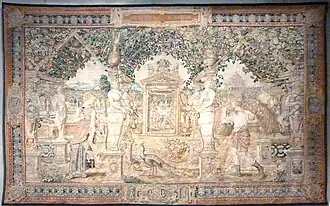 Vertumne transformé en faucheur XVIIe&nbsp;siècle.