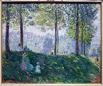 Une après-midi au parc, Wallraf-Richartz Museum (Cologne).