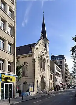 No&nbsp;44 : temple des Batignolles.