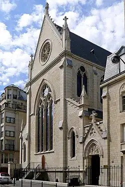 La chapelle Notre-Dame-du-Saint-Sacrement de Paris.