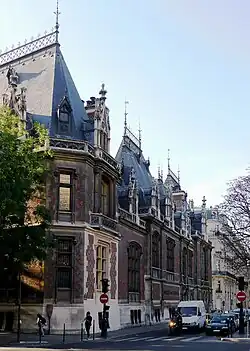 L'hôtel en 2011, avec sur sa façade l'intitulé « Banque de France ».