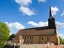 L'église Saint-Lubin.