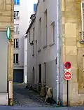 Entrée de l'impasse du Marché-aux-Chevaux.