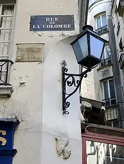 Le nom de la rue à travers les âges.
