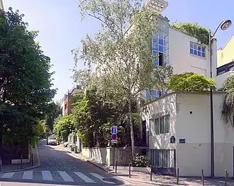 Entrée de la rue (impasse) Georges-Braque.