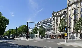 Au niveau de la porte d'Arcueil.