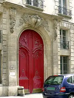 No&nbsp;110, l'hôtel d'Hozier.