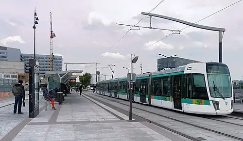 Station Avenue de France de la ligne T3a.