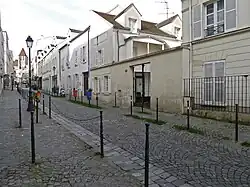 Les maisons de ville.