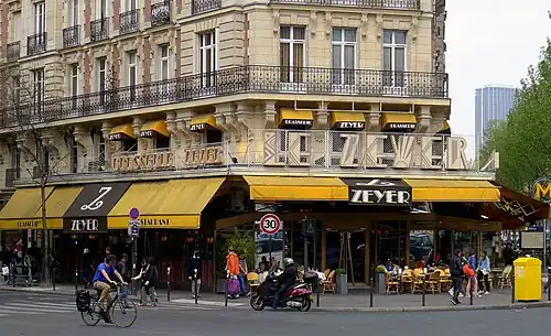 Au no&nbsp;62, la brasserie Le Zeyer.