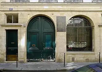 Le no&nbsp;10, maison natale de Ferdinand Hérold.