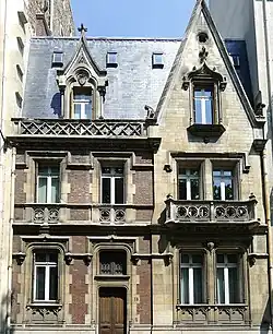La façade du no&nbsp;73.