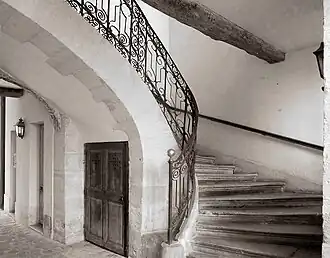 L'escalier.