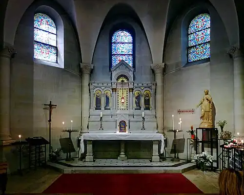 Chapelle absidiale.