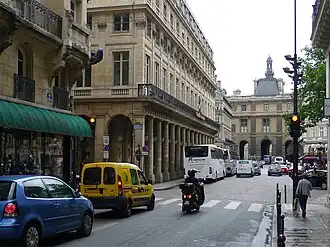Façade de la Comédie-Française (salle Richelieu).