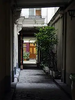 Le fond de l'impasse.