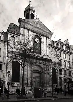 Nos&nbsp;22-26 : église luthérienne des Billettes.