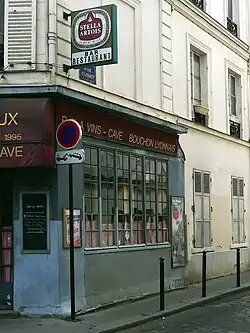 Les Coteaux, un « bouchon lyonnais » fermé en 2017 ou 2018, au no&nbsp;1.