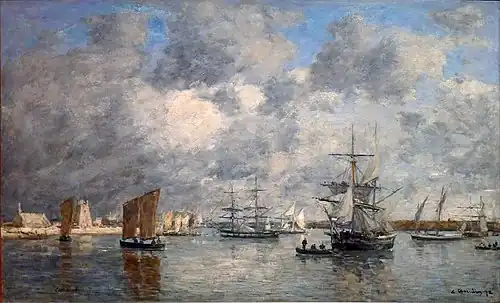 Le Port de Camaret, (1872)Musée des Beaux-Arts d'Angers
