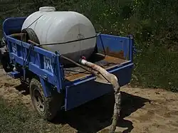 Urine d'écoliers de Tianshui, province de Gansu (Chine), pour fertiliser des pommiers.