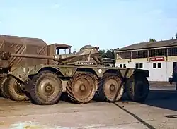 En service en 1978 dans le 1er&nbsp;régiment de spahis alors membre des forces françaises en Allemagne à Spire. Il porte le nom d'Umbrega, ville du Soudan, où le 1er&nbsp;escadron s'est distingué.