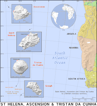Sainte-Hélène, Ascension et Tristan da Cunha