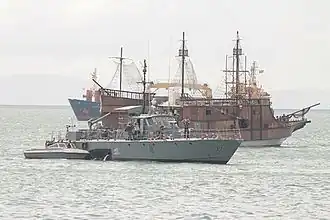 illustration de BRP Carlos Albert