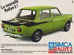 Publicité Rallye II.